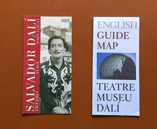 Official Brochures & Guides for Salvador Dalí Museum, Theater in Figueres, Spain