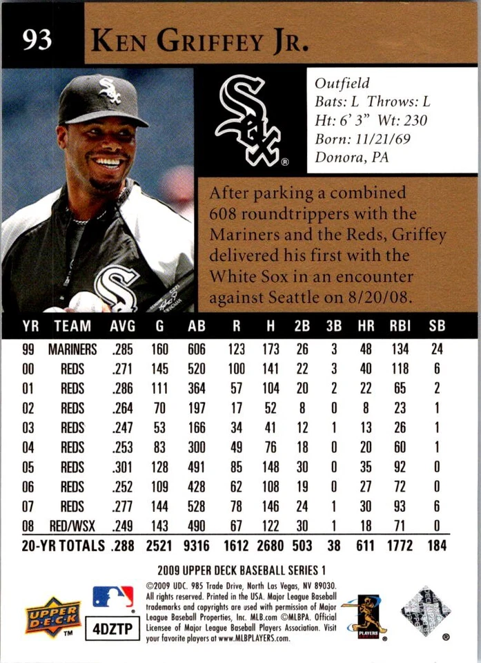 2009 Upper Deck Baseball Series One - Base Singles - Pick 'Em - #1-250 - Image 2 of 2