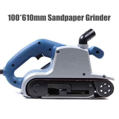 Belt Sander 1200W High Power Woodworking Sandpaper Grinder Including Dust Bag