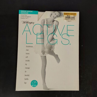 Worthington Active Legs Pantyhose-Queen Short, Bone Color