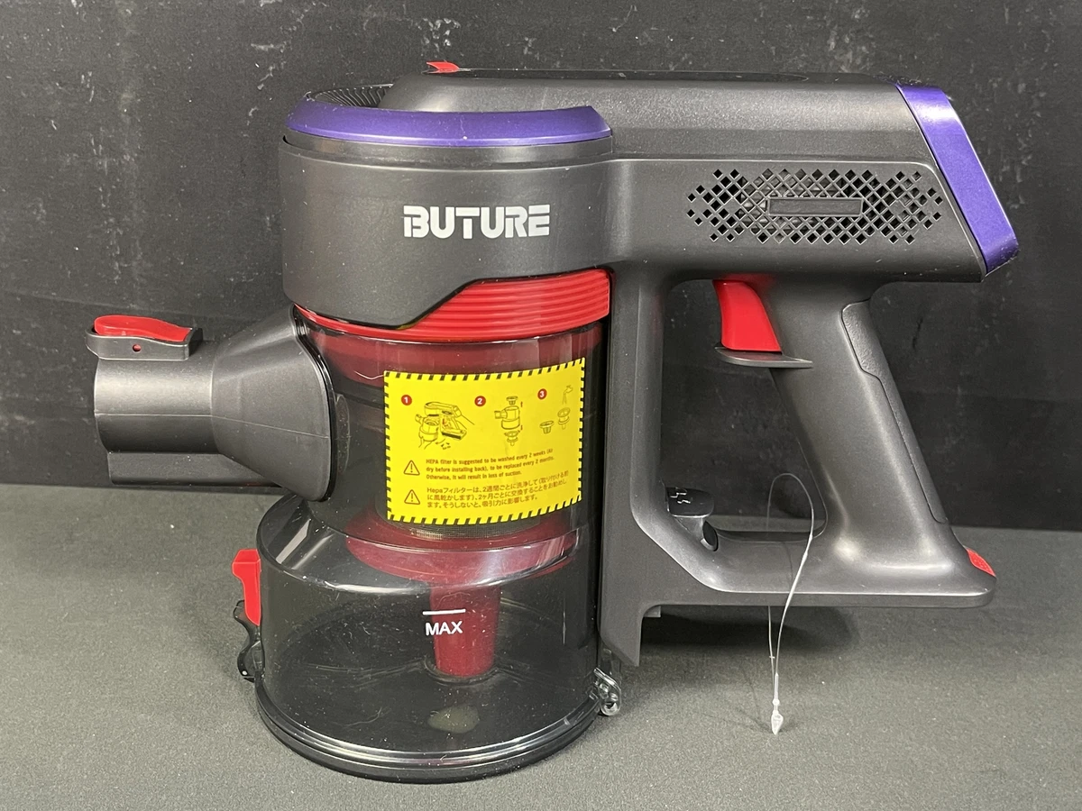 Buture JR400 Cordless Vacuum Cleaner w/ 400W 33Kpa Powerful Stick Vacuum Used