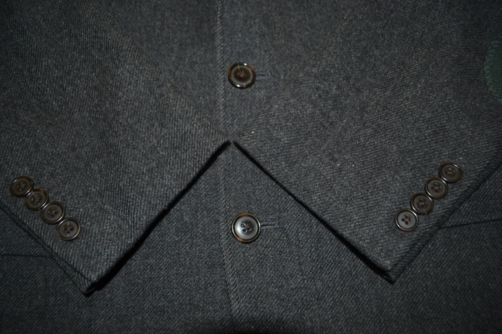 Brooks Brothers Men 1818 Madison Elbow Patch Wool Blend Plaid Sports Coat Sz 41L thumbnail 8