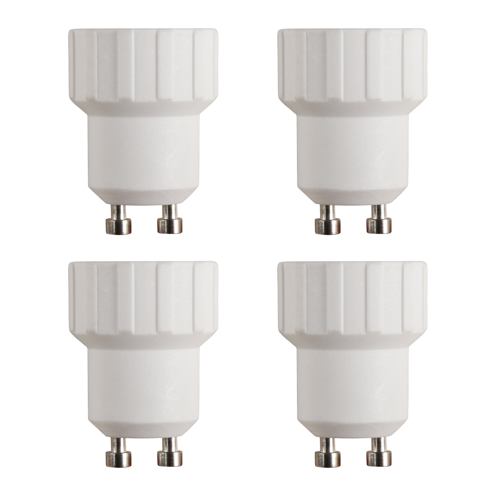 8x Lampensockel Adapter G24 Auf E27 - Einfache Umrüstung Für LED Leuchtmittel