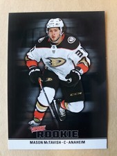 2022 UD NATIONAL HOCKEY CARD DAY-VICTORY ROOKIE-MASON McTAVISH-DUCKS V-19