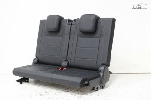 2018-2021 VOLKSWAGEN TIGUAN REAR 3RD THIRD ROW SEAT CUSHION & BACKREST BLACK OEM - Picture 2 of 8