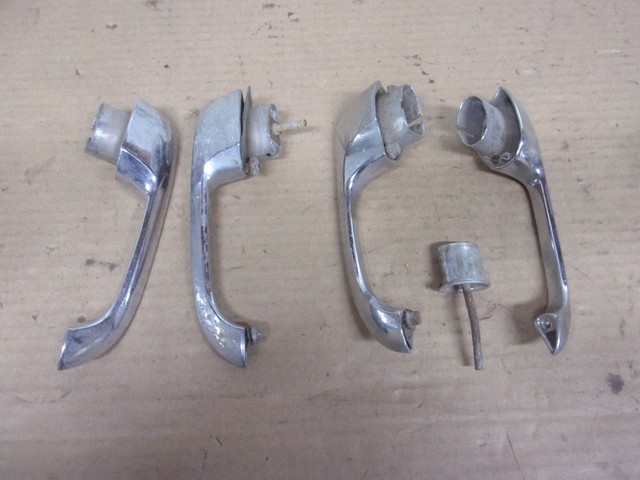 1955 1956 1957 CHEVY BEL AIR DOOR HANDLE LEFT & RIGHT OUTSIDE PARTS OEM