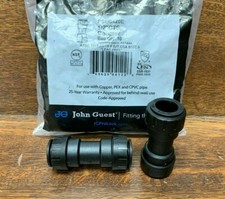 John Guest ProLock PSEI0420E Coupler, 1/2 CTS