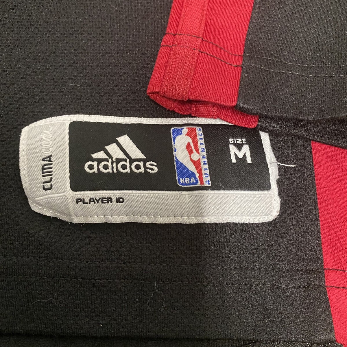 adidas アディダスNBA MIAMI Tシャツ レッド　 サイズM RARE VINTAGE ! Tim Hardaway Adidas Miami Heat home nba