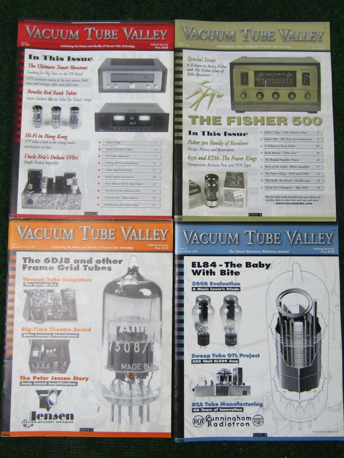 Vacuum Tube Valley Magazine Full Set of 20 Issues + Disc pdf w/ 7