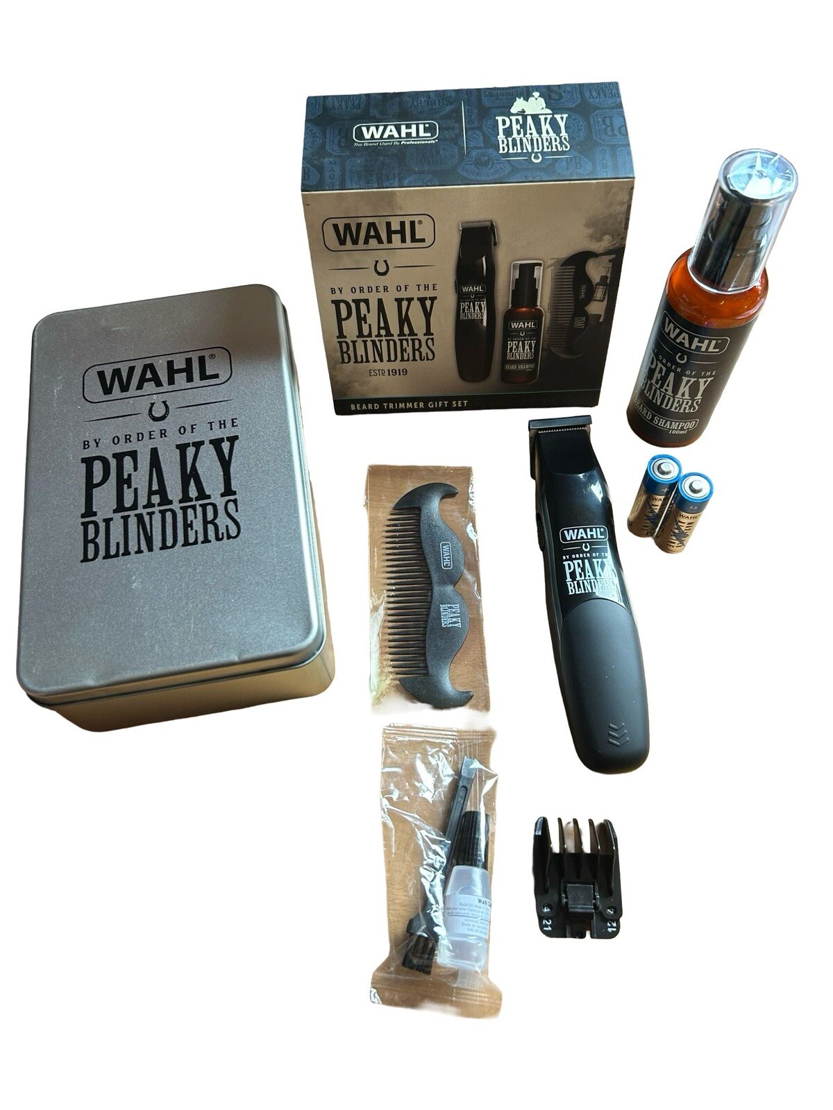 Wahl Peaky Blinders Trimmer Gift Set - Black (9906-821)