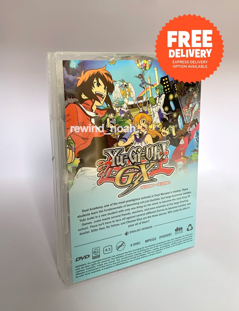 DVD Anime Yu Gi Oh! GX Complete Series Season 1-3 Vol. 1-161 End