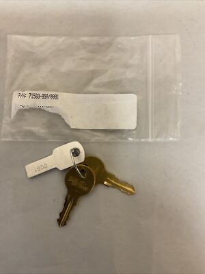 Harley Davidson Keyset Code OEM #71583-85A/0081 #S613 | eBay