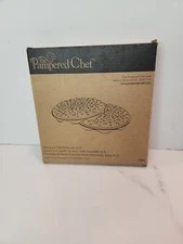 The Pampered Chef Microwave Potato Chip Maker 1241 New In Box