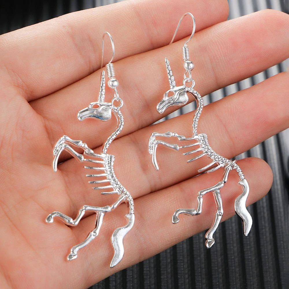 Skeleton 2025 drop earrings
