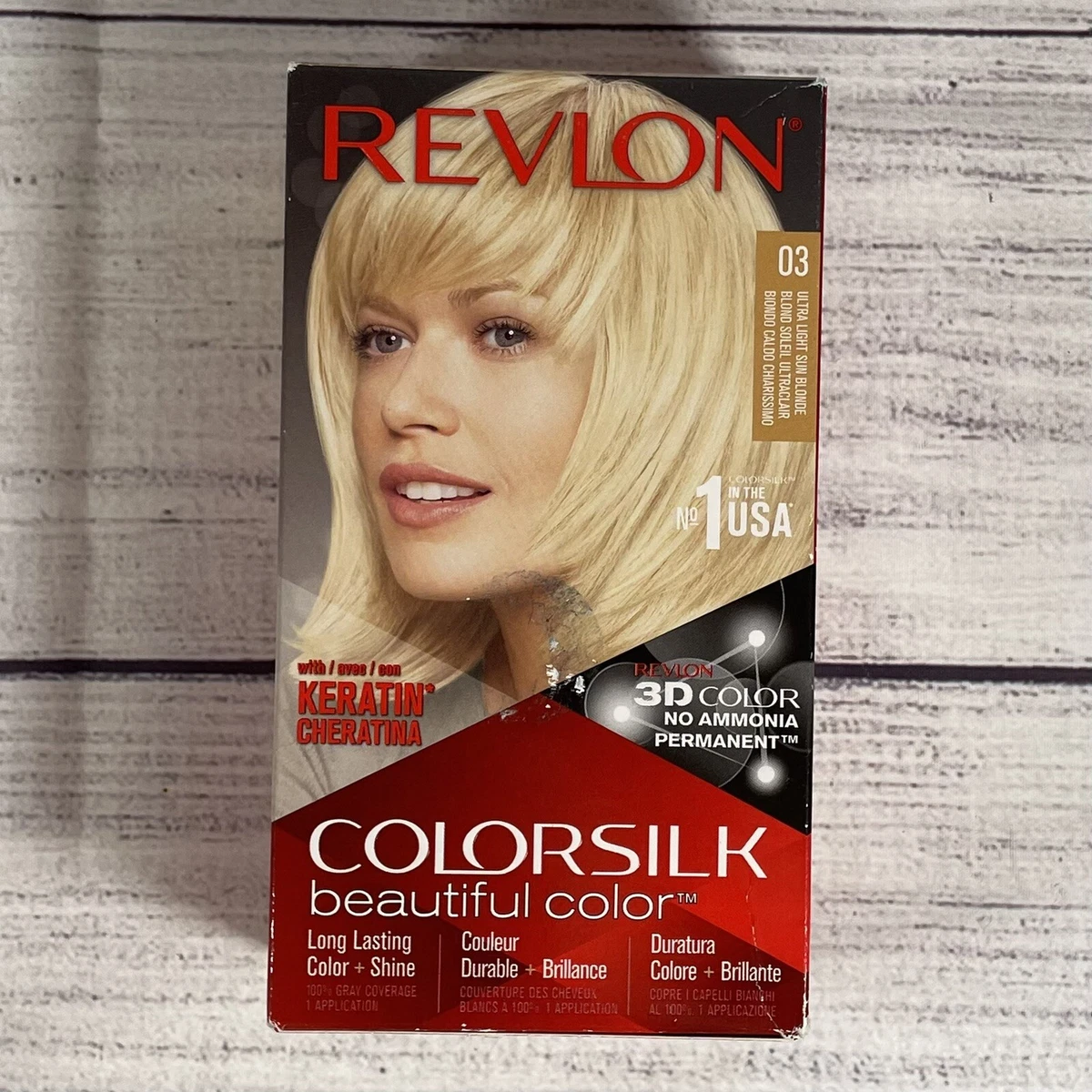 Revlon Permanent Hair Color, Ultra Light Sun Blonde