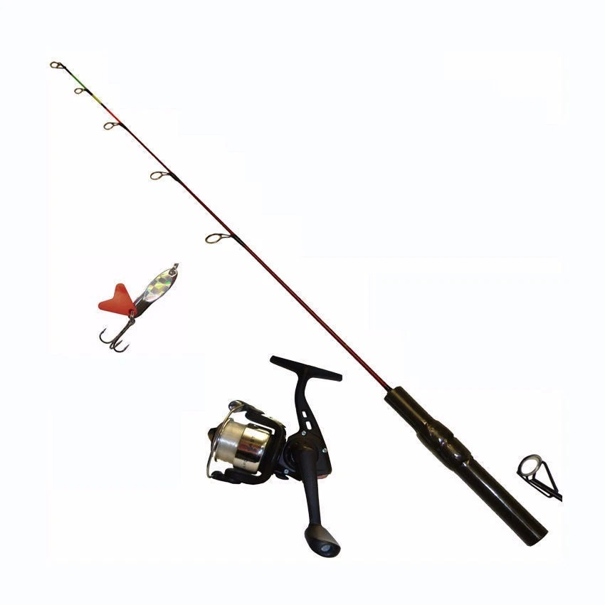 SKORPION (DEUTSCHLAND) EISANGEL SET COMBO, EISANGEL RUTE + ROLLE + ZOCKER + SCHNUR, MOD. SOFT / MEDIUM