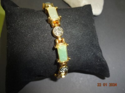 JOLI BRACELET /GOURMETTE en Alliage sur le ton de Champagne EUR 6,60 - FR