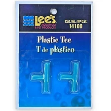 Plastic Tee, No. 14100,  by Lee's Aquarium & Pet Products