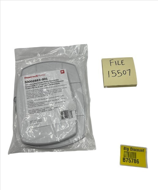 QTY 2 Honeywell Home Thermostat Wall Mount Cover Plate Assembly 50002883-001
