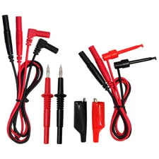 AIdetek alligator clips grabber test lead Kit For FLUKE Multimeter TLP1070 USA