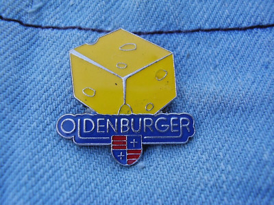 Pin Oldenburg Oldenburger mit Wappen Freistaat Oldenburg DMK Milchkontor Käse