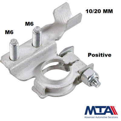 Battery Terminal Positive Brand MTA 1507800 baterry clamp M6 M6 10/20mm DX (+)