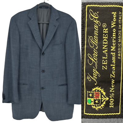 Loro Piana Zelander for Hugo Boss Mens Sport Coat 42L Wool Loro Piana Zelander for Hugo Boss Mens Sport Coat 42L Wool