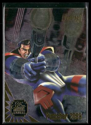 1995 Flair Marvel Annual #2 Punisher 2099 / Vendetta DuoBlast 37752
