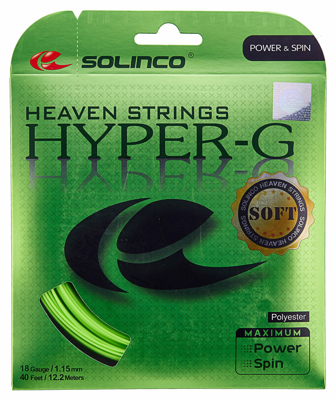 Solinco Hyper-G Soft 18 1.15mm Tennis Strings Set