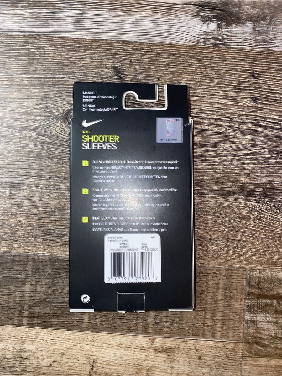 Nike X Supreme Shooter Sleeve Black Size L/XL 100% Authentic Nike X Supreme Shooter Sleeve Black Size L/XL 100% Authentic