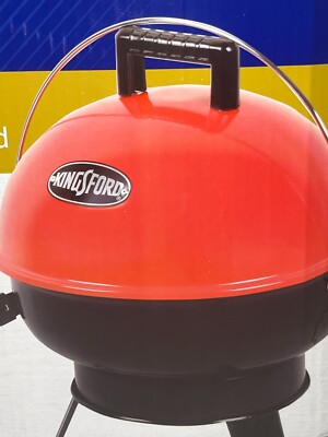 Barbecue à Charbon Kingsford 14 Pouces, Rouge Et Noir – Neuf En Boîte Ouverte