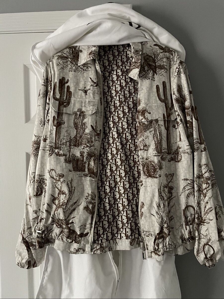 Dior X Cactus Jack Zip Desert Print Jacket | eBay Dior X Cactus Jack Zip Desert Print Jacket | eBay