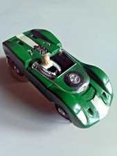 AURORA HO SLOT CAR 1397 MCLAREN ELVA MARK II 1966 GREEN/WHITE STRIPE NOS T-JET 
