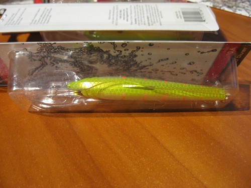 Matzuo Zanda Shad Diver 3.5" Fish Lure 3/8 Oz Dives 10-18' Citrus Perch Glass - Picture 2 of 6