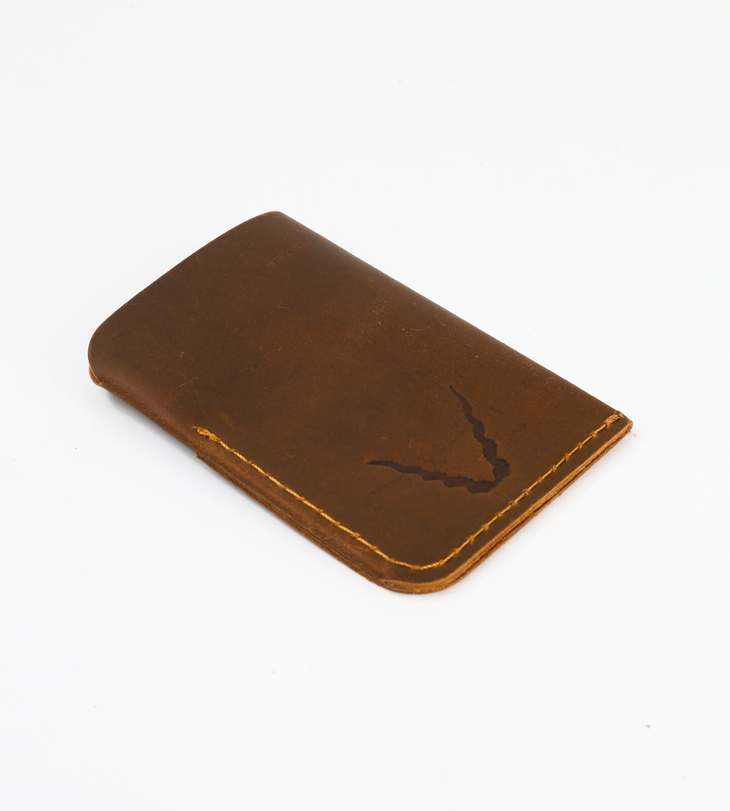 Slim Leather Card Holder Wallet for Front Pocket Credit Cards-image