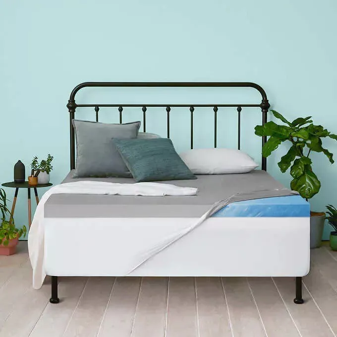 Novaform SoFresh 3 Gel Memory Foam Topper With Cover Twin XL eBay