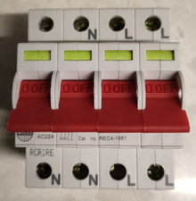 Wylex 100A 4 Pole Isolator REC4-1661 - Switch Only (No Enclosure) New Old Stock