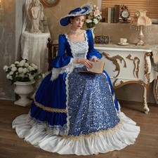 Elegant Satin Prom Party Dresses Sequins Evening Dresses Square Neck Princess