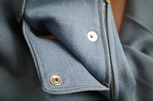 Vintage 50's 60's Men's H Bar C Ranchwear Blue High Rise Side Zip Western Pants - Picture 6 of 7