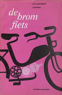 JW van Braband & C Roskam ~ The MOPED ~ 1960 1st Ed ~ Technical Manual DUTCH