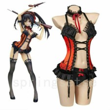 Date A Live Kurumi Tokisaki Anime Cosplay Cos...