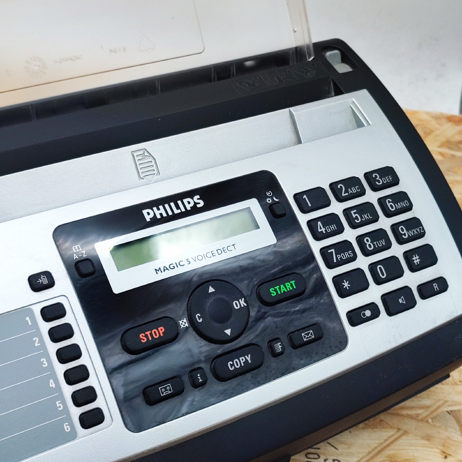 Philips Fax Magic 5 Eco Voice Dect Bedienungsanleitung Faxgerät Philips Magic 5 Eco Voice Dect AB Fax,Kopierer Normalpapier