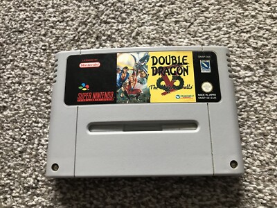 DOUBLE DRAGON V 5 THE SHADOW FALLS SNES SUPER NINTENDO SPIEL EUR UK PAL *KARTON*