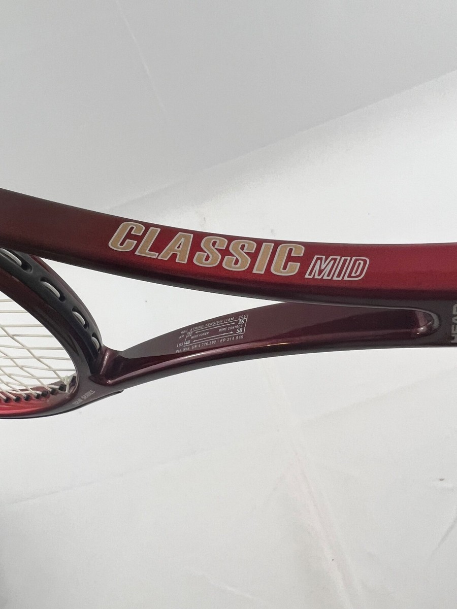 Head Prestige Classic 600 Midsize, 4 3/8 Excellent 9.5/10 | eBay Head Prestige Classic 600 Midsize, 4 3/8 Excellent 9.5/10 | eBay