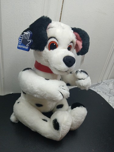 Applause 101 Dalamatians Wizzer Beanbag Plush 8" 42342 Stuffed Animal Dog Disney - Picture 3 of 5