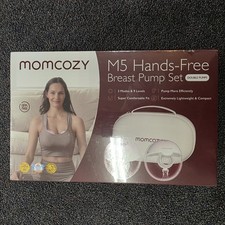 Momcozy M5 Hands Free Double Breast Pump Set Lightweight  Compact