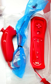 Nintendo Wii Mini Bundle: Mario Kart - Red Complete - Authentic Open Box