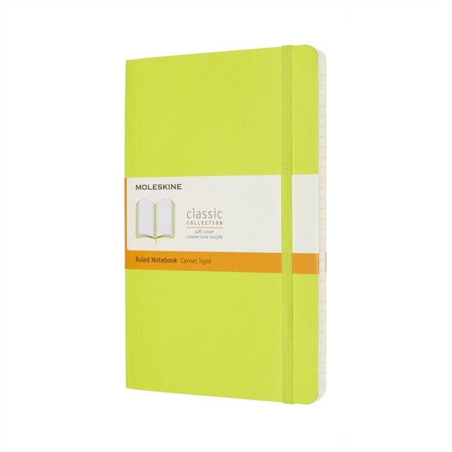 Moleskine Large Ruled Softcover Notebook Lemon Green by Moleskine - Image 3