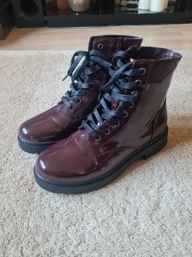 Matalan Papaya Boots - Burgundy - Size 6 (New) - Picture 2 of 15
