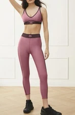 Alo Yoga Airlift High-Waist 7/8 Line Up Legging Mars Clay Sz M